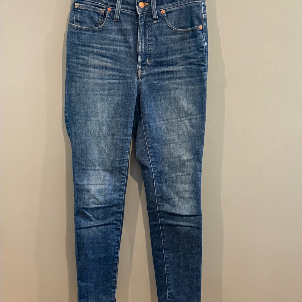 *GENTLY WORN* Madewell Size 27 Curvy-High Rise Skinny Jeans